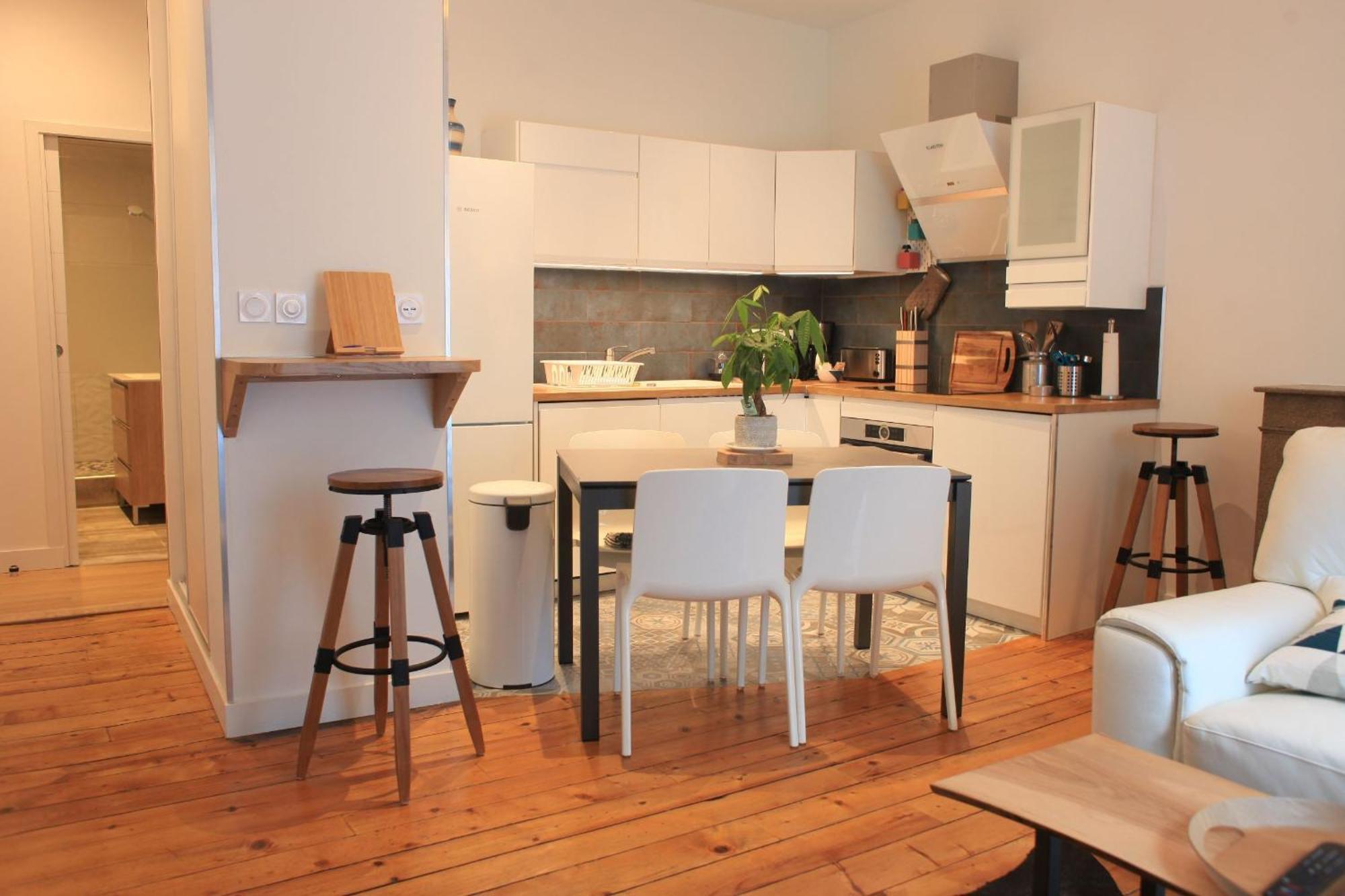 Hotegam Agency, 70 Rue Thiers Championnet, Close Sncf, New & Design, 2 Bedrooms, 1 Office Grenoble Exterior foto